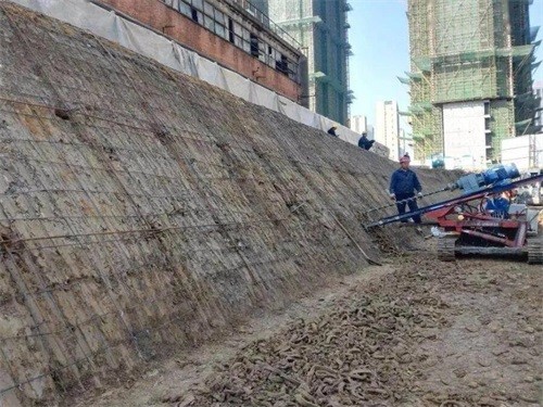 黑水建筑边坡支护