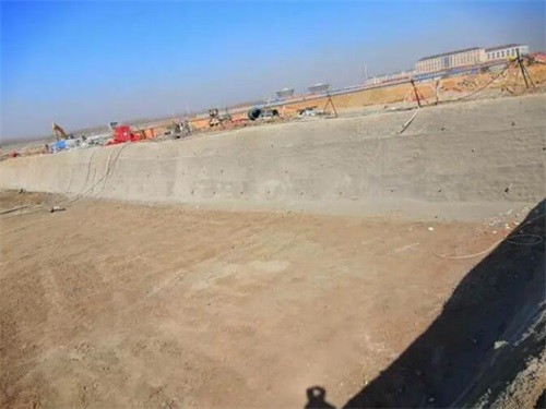 黑水高铁桩基础建设